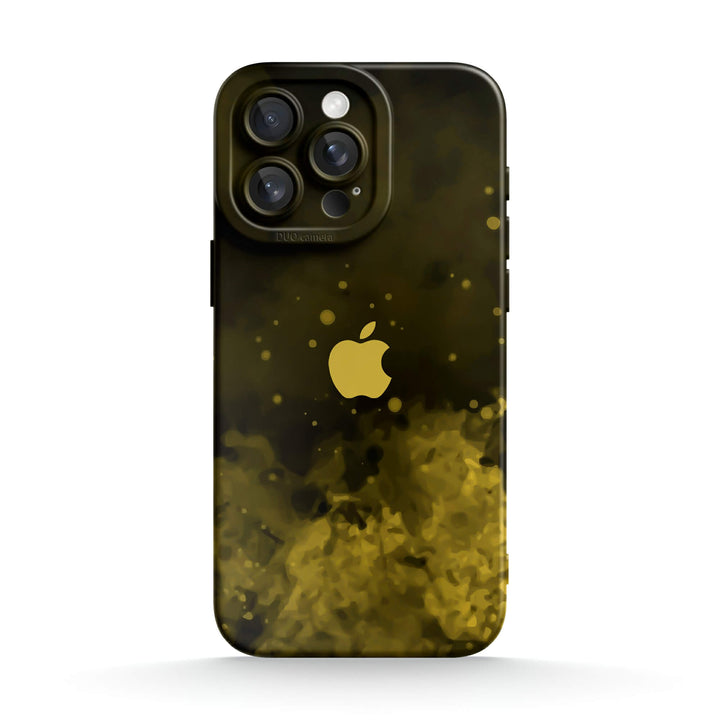 Noir Jaune - Coque iPhone