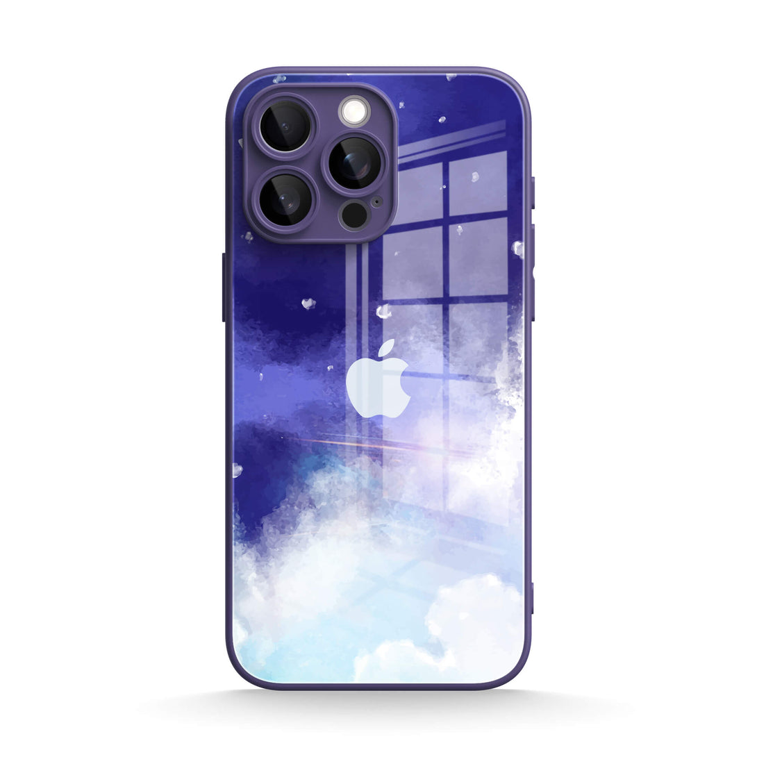 Drifting In The Clouds - iPhone Case