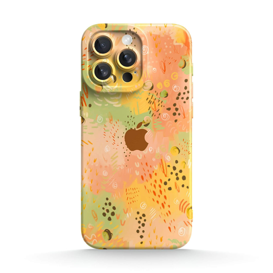 Falling Leaves Know Autumn - iPhone Case