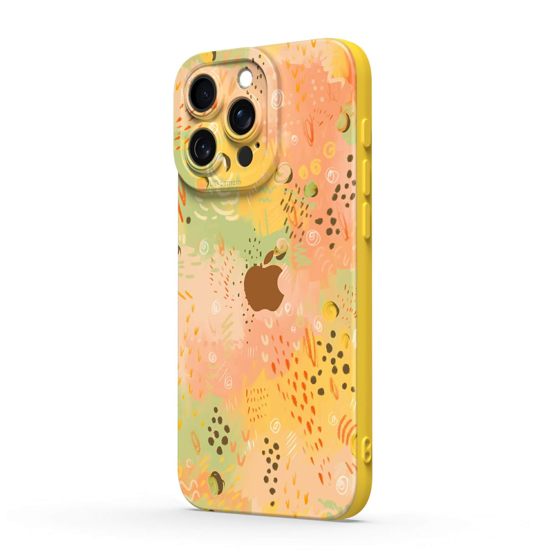 Falling Leaves Know Autumn - iPhone Case