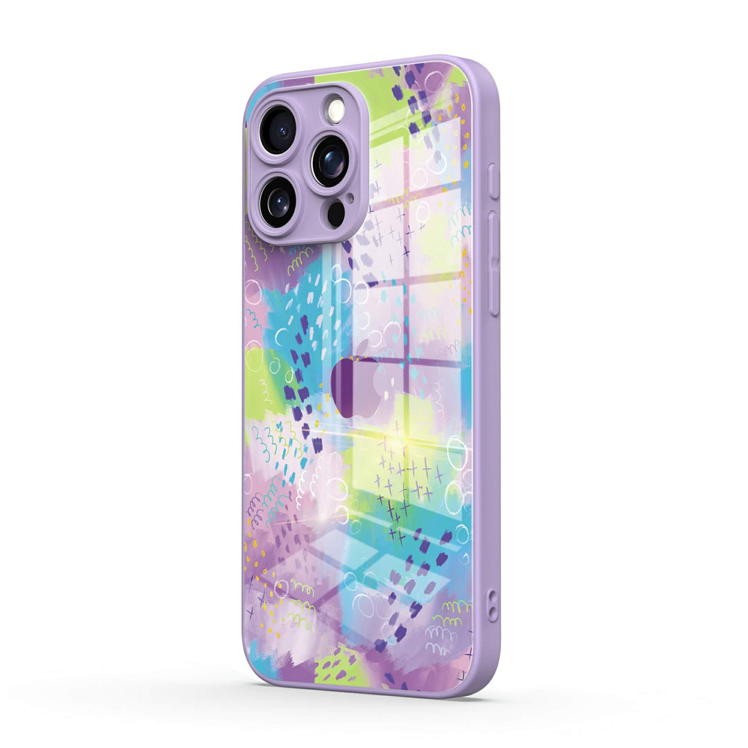 Fluttering Lavender - iPhone Case