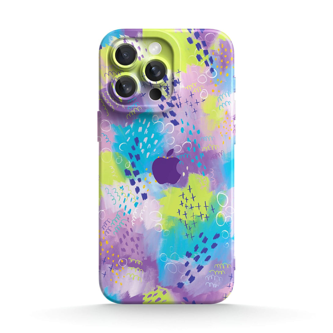Fluttering Lavender - iPhone Case