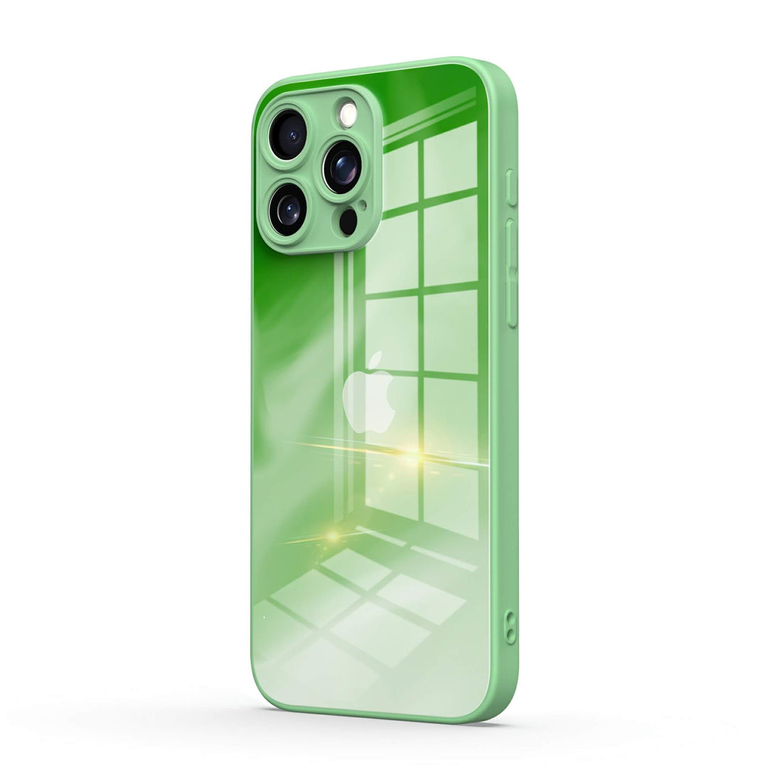 Green White - iPhone Case
