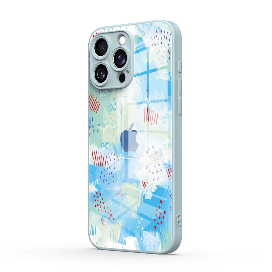 Ice Lake After Snowy Winter - iPhone Case