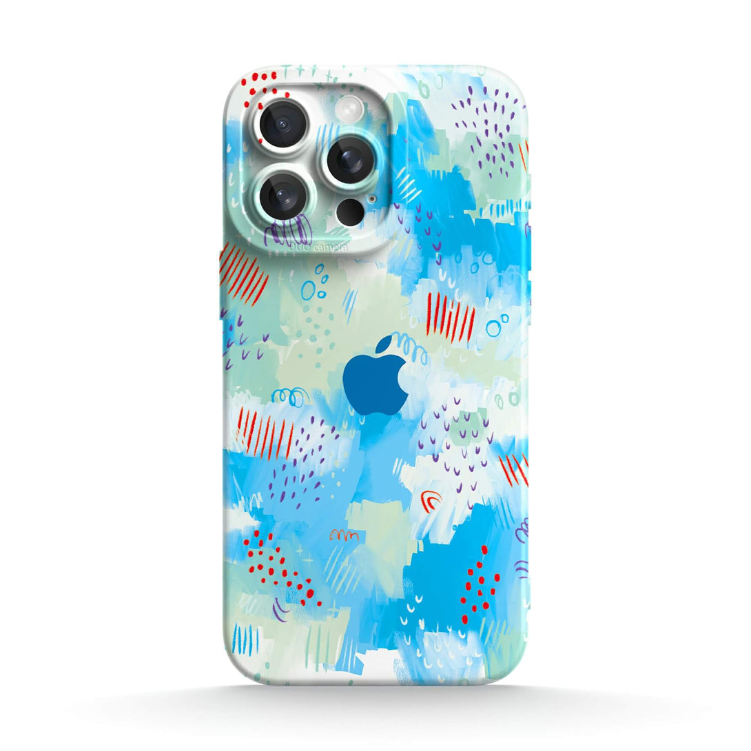 Ice Lake After Snowy Winter - iPhone Case