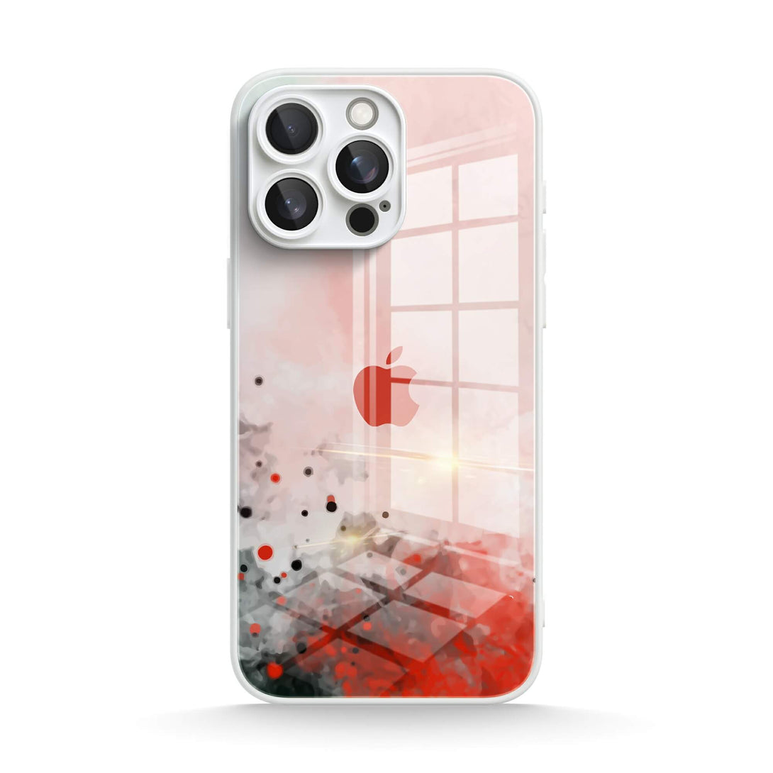 Splash Ink Red - iPhone Case
