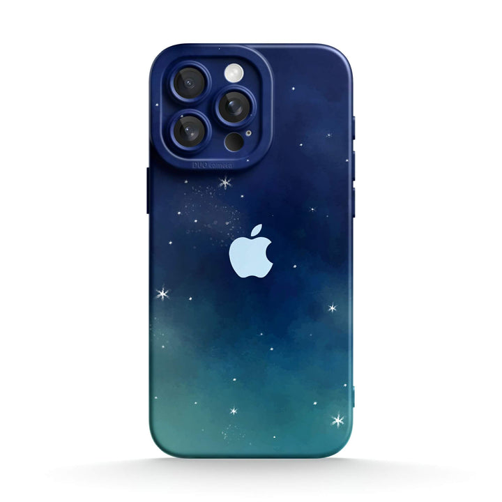 Star Blue Green - iPhone Case