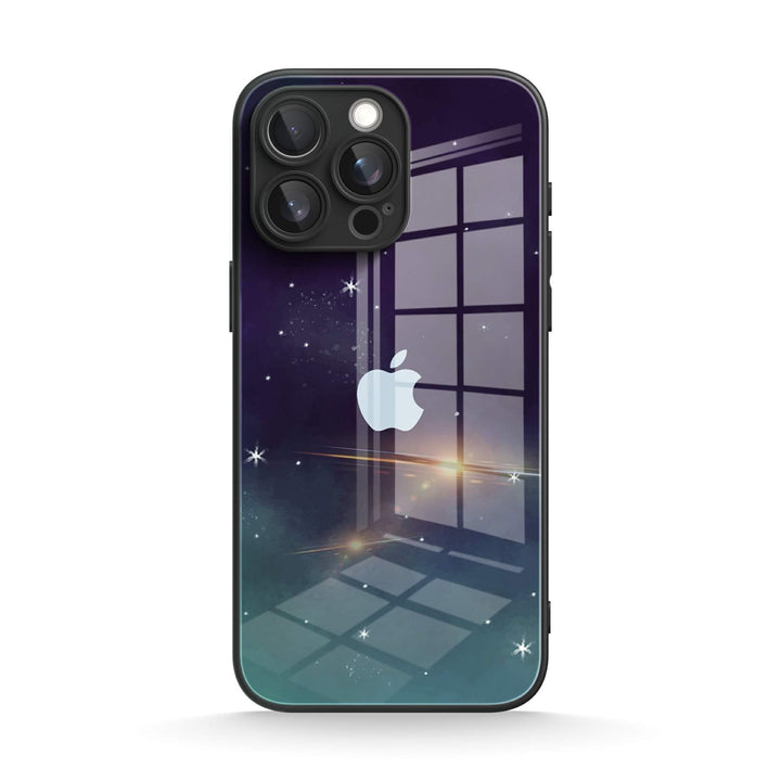 Star Blue Green - iPhone Case