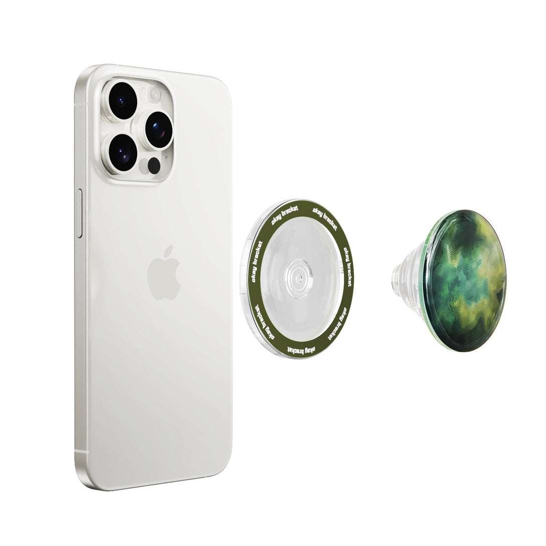 Butterfly Among Flowers - AirBag Grip For MagSafe