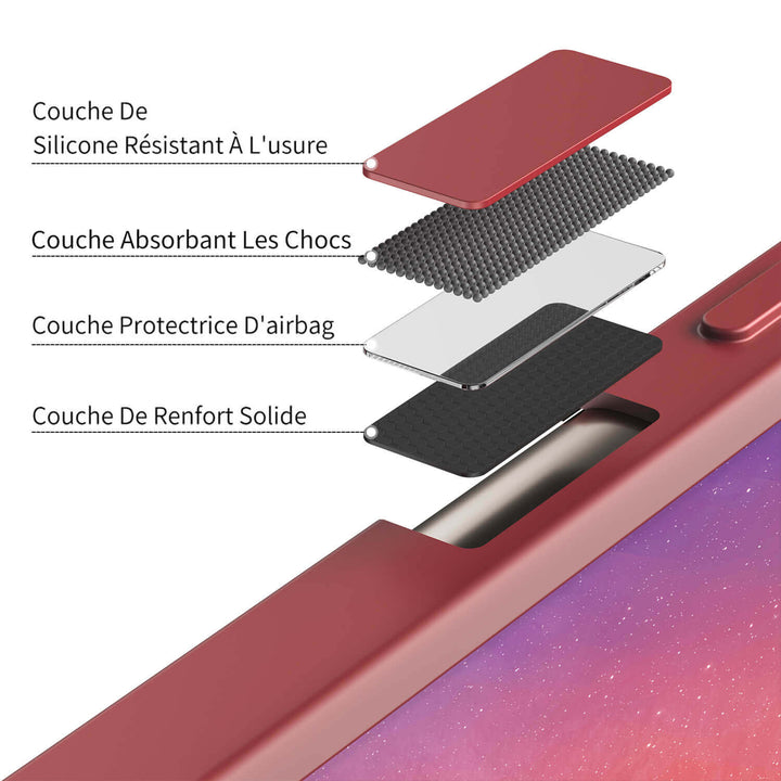 Rouge Solitaire - Coque Samsung