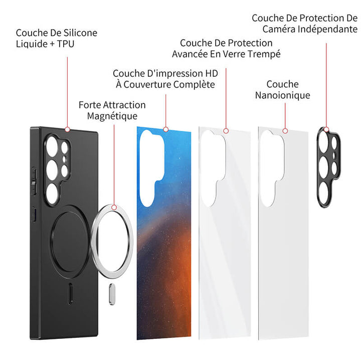 La Lumière Suit Le Ghosting - Coque Samsung