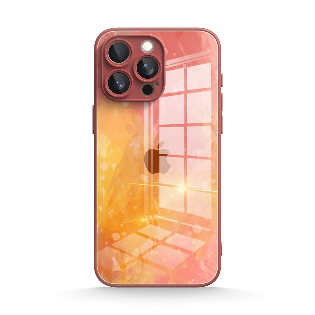 Orange Red Seaweed - iPhone Case